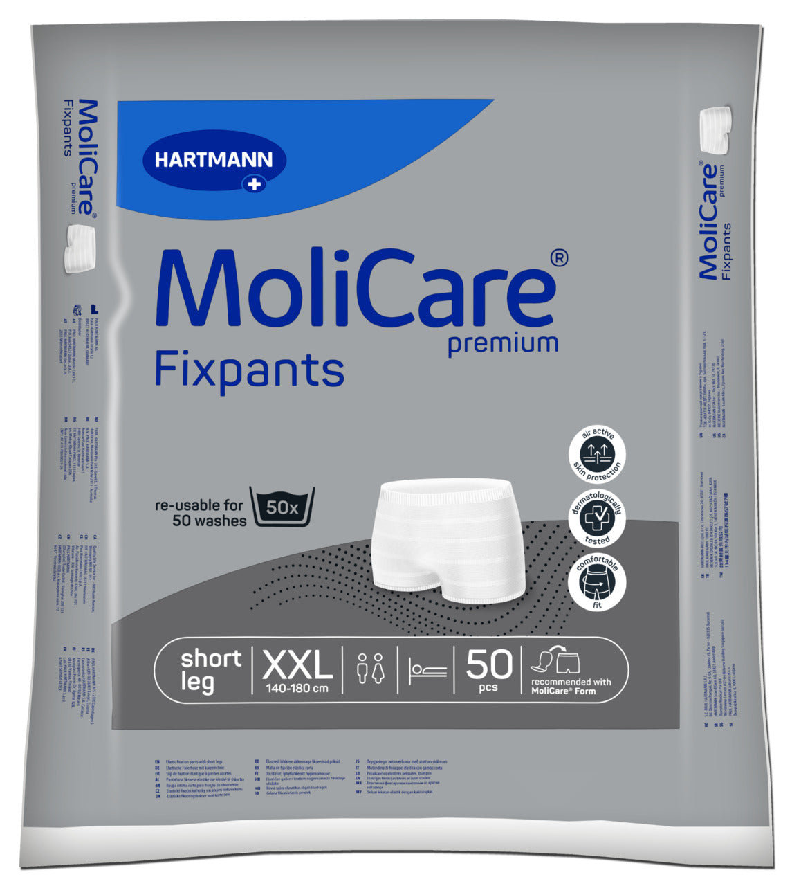 MoliCare Premium FixPants Short Leg 25 pack