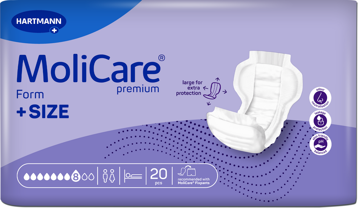 MoliCare Premium Form Plus Size 8D 20 pieces