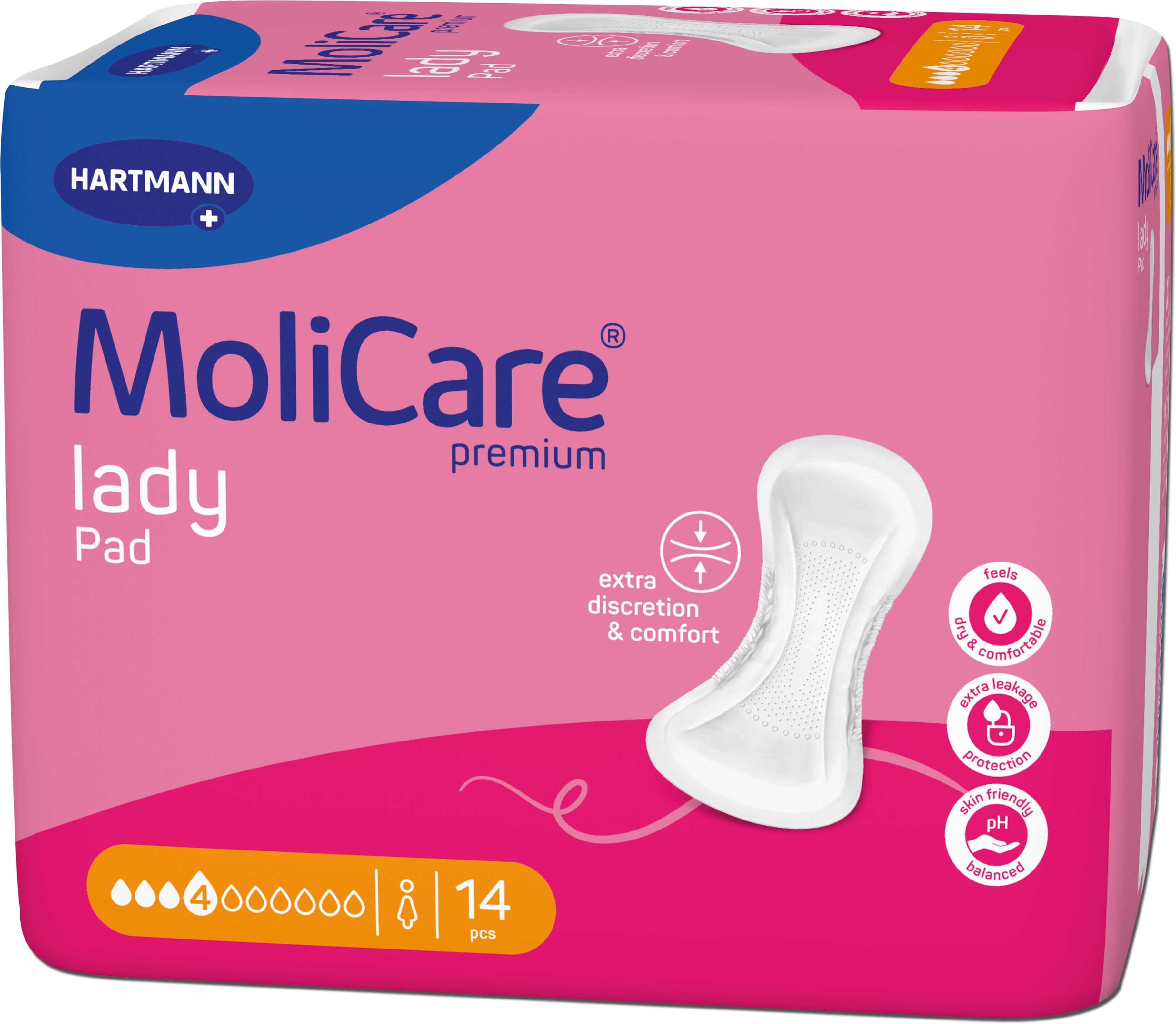 MoliCare Premium lady pad 4 Drops 14 Pack