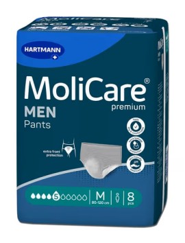 MoliCare Premium MEN PANTS 5 Drops Medium 8 Pack