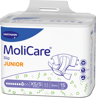 MoliCare Slip Junior 8D XS/S 15 Pack