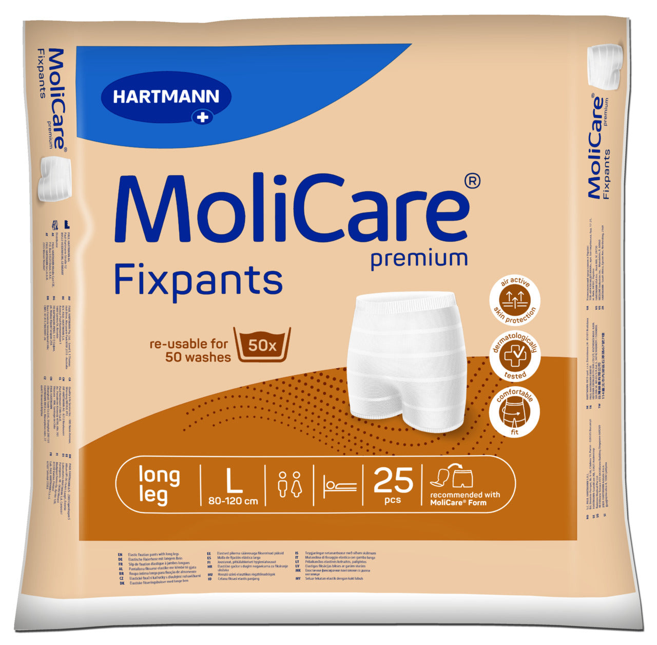 MoliCare Premium FixPants Long Leg 25 pack