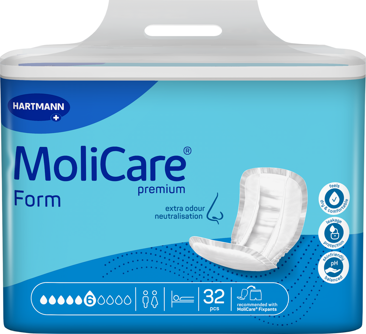 MoliCare Premium Form 6D 32 pack