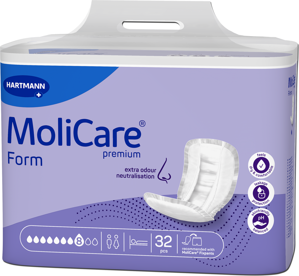 MoliCare Premium Form 8D 32 pack