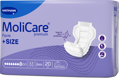 MoliCare Premium Form Plus Size 8D 20 pieces