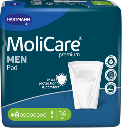 MoliCare Premium Men Pads 2 Drops 14 Pack