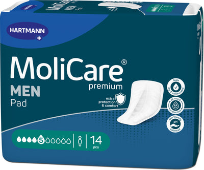 MoliCare Premium MEN PAD 5 Drops 14 Pack