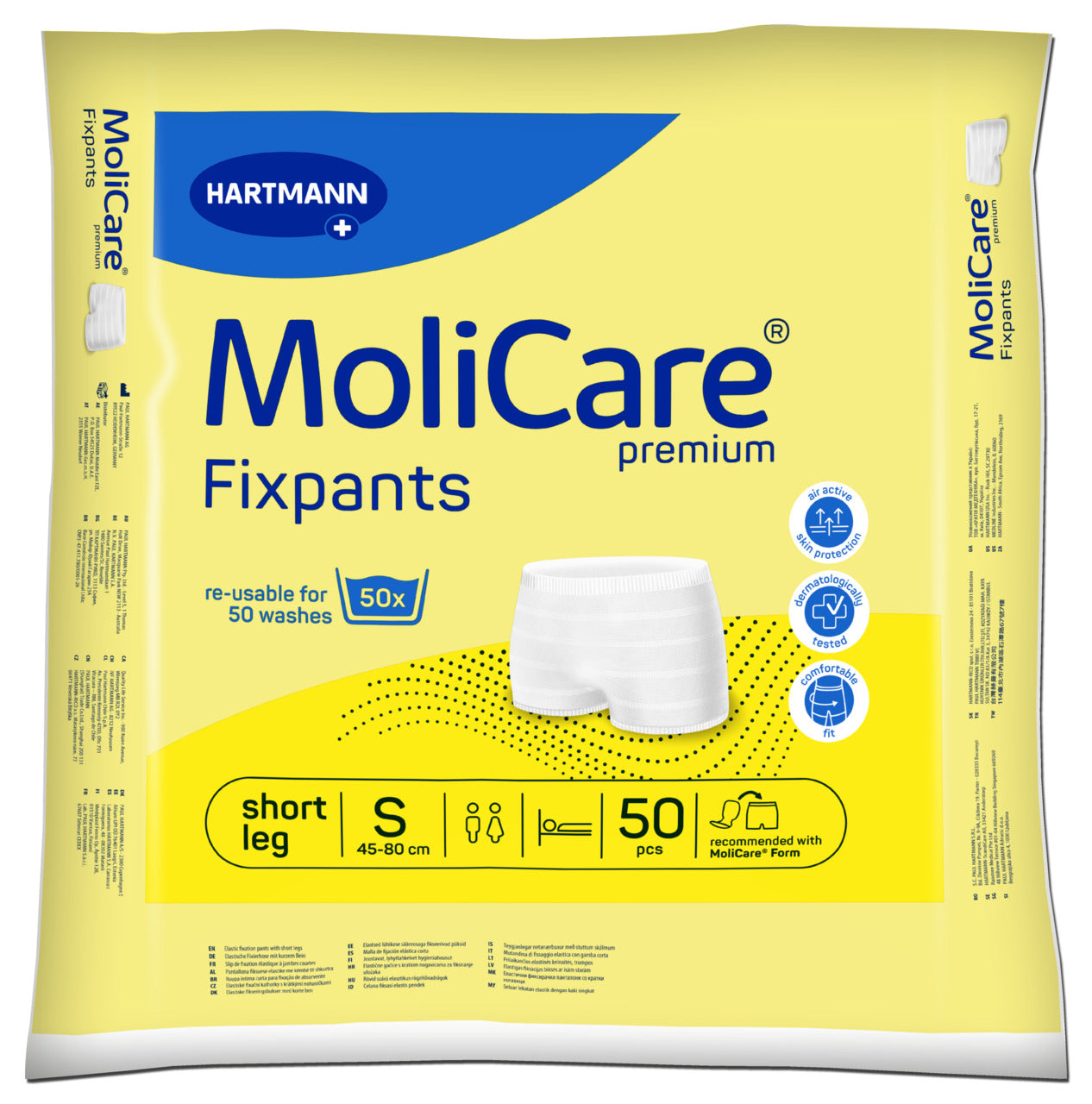 MoliCare Premium FixPants Short Leg 25 pack