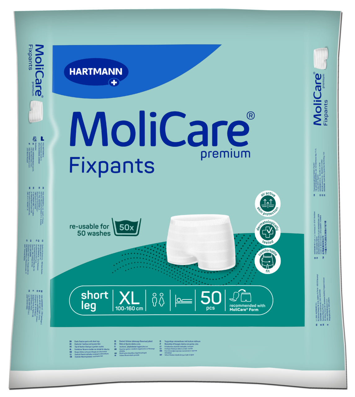MoliCare Premium FixPants Short Leg 25 pack