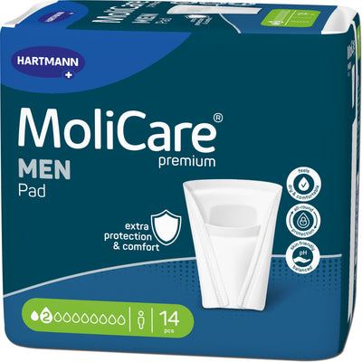 MoliCare Premium Men Pads 2 Drops 14 Pack