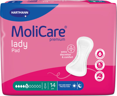 MoliCare Premium Lady Pad 5 Drops 14 Pack